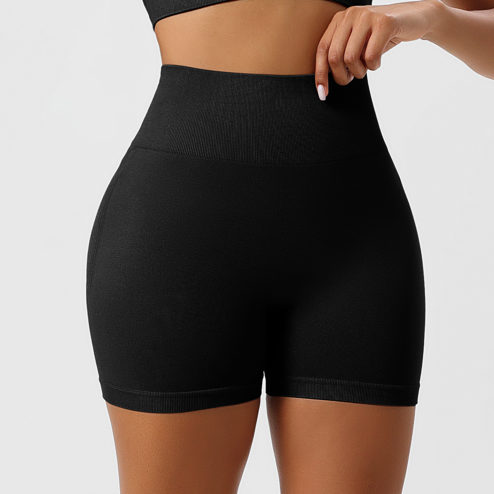 Womens Seamless High Waist Leggings Running Outdoors Workout Activewear Pants